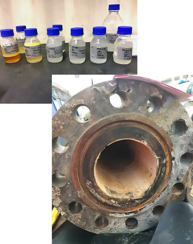 Clean Pipeline and Fluid Samples